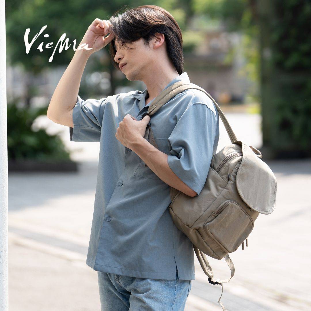 東京文青學院風質感後背包-莫蘭迪綠(7308) 東京文青學院風質感後背包-莫蘭迪綠(7308)