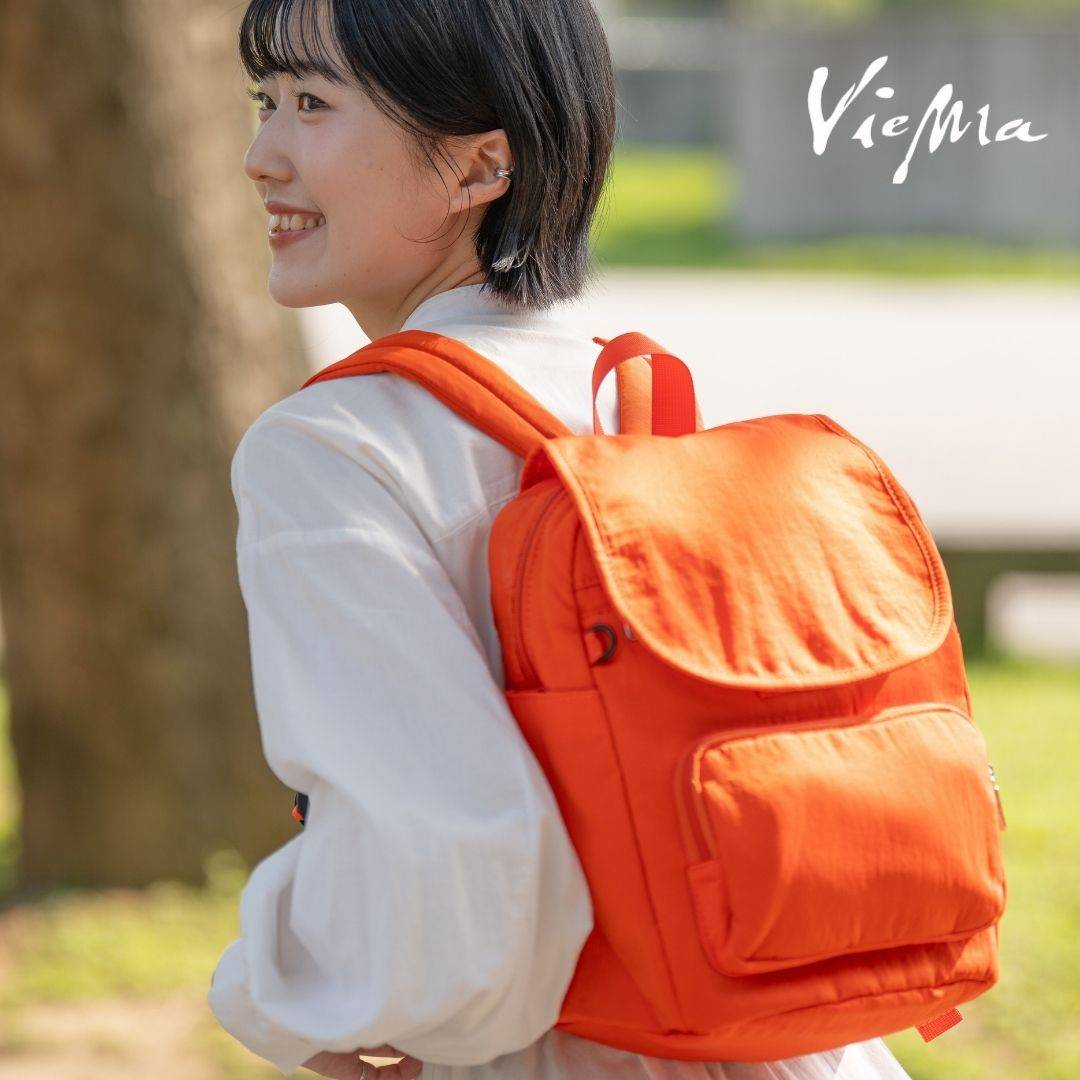 東京文青學院風質感後背包-亮橙(7308) 東京文青學院風質感後背包-亮橙(7308)